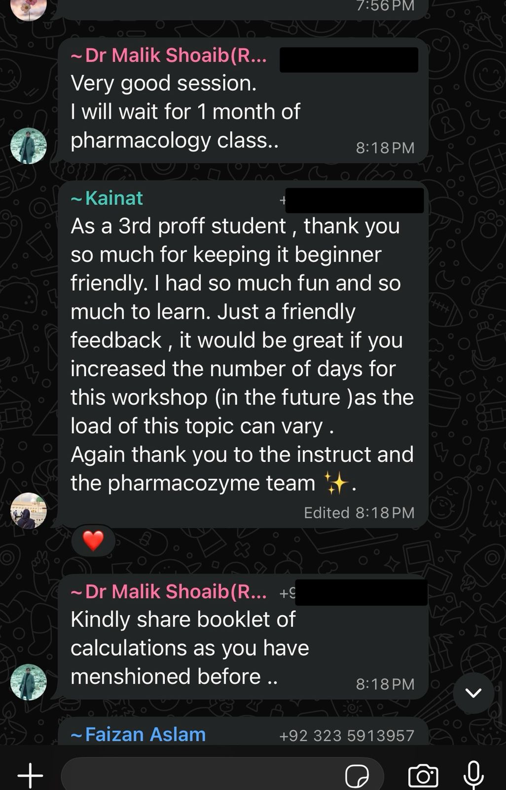 Student review 6