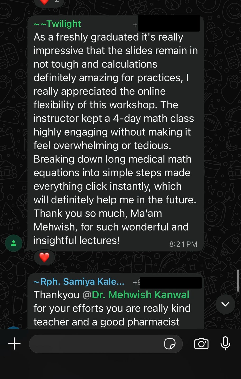 Student review 7